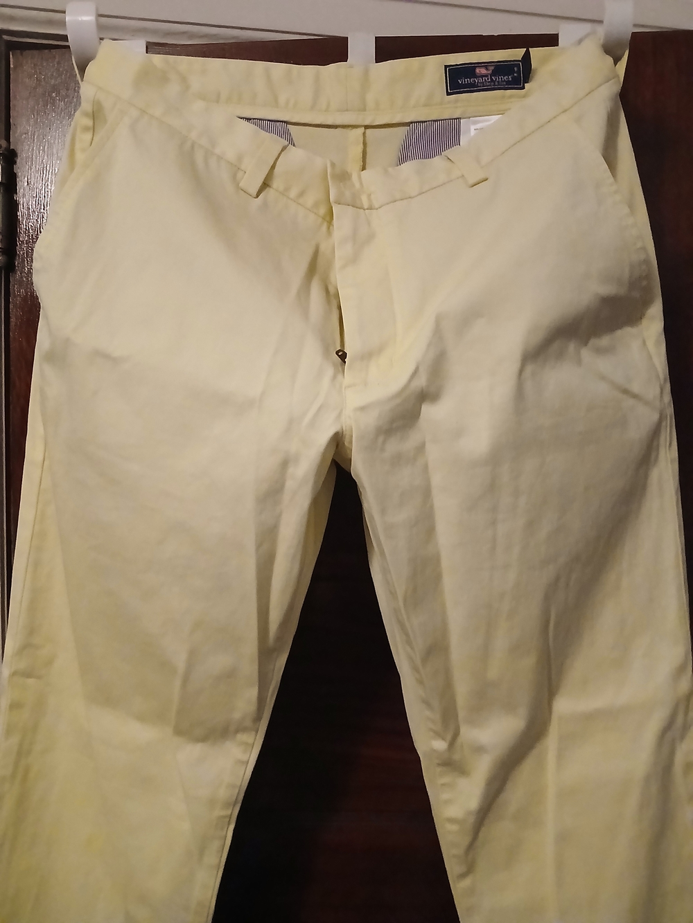 Vineyard Vines Men’s Pale Yellow Chino Pants